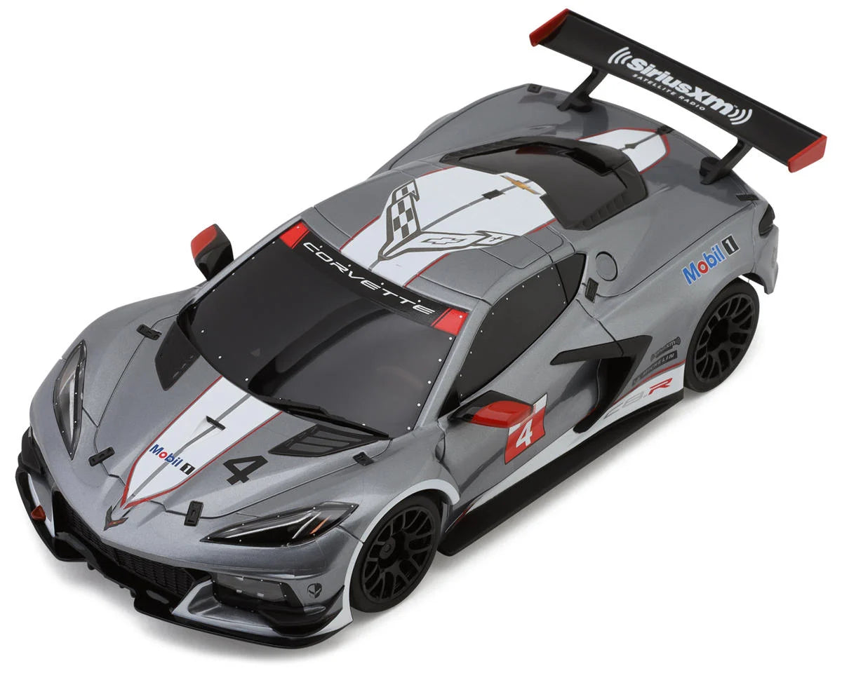 Kyosho MR-04 Mini-Z RWD ReadySet with Chevrolet Corvette C8.R Body (Gunmetal/White)